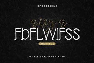 Arsya Edelwiess Duo: The Perfect Handwritten Font
