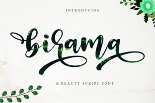 Birama: A Hand-Lettered Script Font for Modern Branding