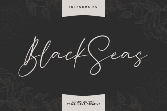 Blackseas Typeface for Modern Campaign Design