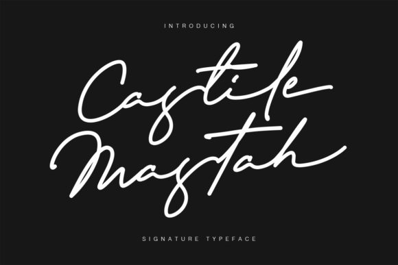 Castile Mastah: The Script Font for Scroll-Stopping Branding