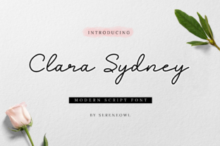 Clara Sydney Font for Handmade Branding