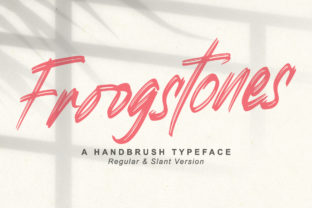Froogstones: A Handwritten Typeface for Branding