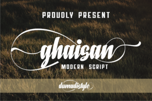 Ghaisan Script Font for Elegant Branding