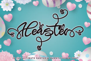 Heaster: A Friendly Script Font for Small Business Branding