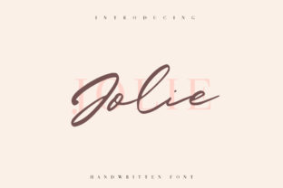 Jolie Typeface for Modern Branding Projects