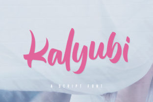 Kalyubi: A Warm Script Font for Digital Design