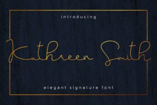 Kathreen Smith: A Script Font for Authentic Branding