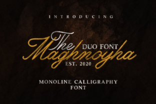 Maghnoyha Duo: A Premium Script Handwritten Font Pair