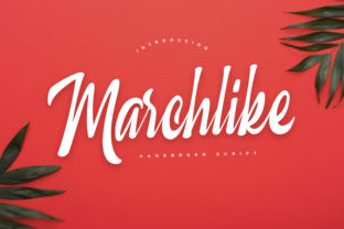 Marchlike: A Friendly Script Font for Web Design