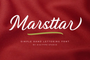 Marsttar: An Elegant Script Font for Editorial Design