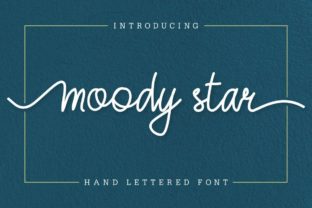Moody Star Typeface for Elegant Branding