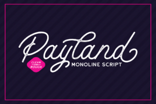 Payland: A Friendly Script Typeface for Editorial Design