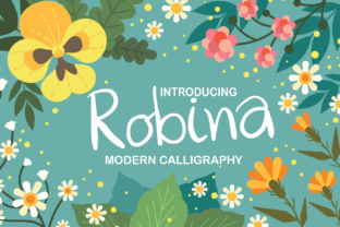 Robina: A Handwritten Script Font for Elegant Branding