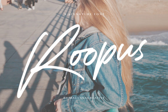 Roopus: A Script Font for Modern Branding