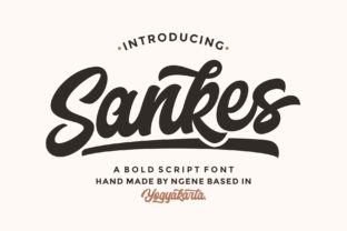 Sankes Font Review: A Playful Script for Modern Design