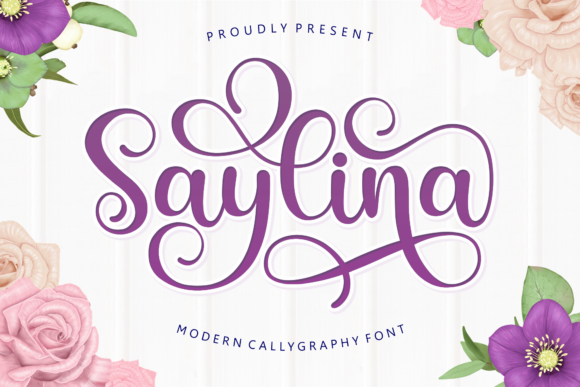 Saylina: A Handwritten Font for Elegant Branding
