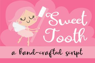 Sweet Tooth Font: A Handwritten Script for Makers