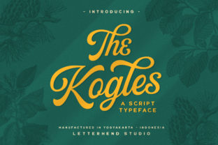 The Kogles: A Script Font for Elegant Campaigns