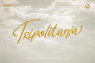 Tripolitania: The Script Font for Modern Campaigns