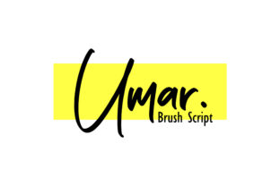 Umar Typeface: Bold Script for Authentic Branding