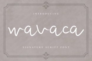 Wavaca Typeface for Modern Web Design