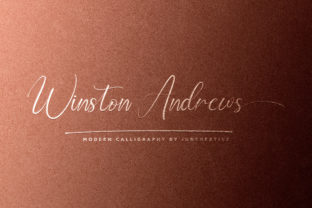 Winston Andrews: A Modern Script Typeface for Editors