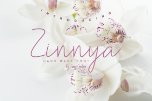 Zinnya Font: A Designer’s Take on Handwritten Script